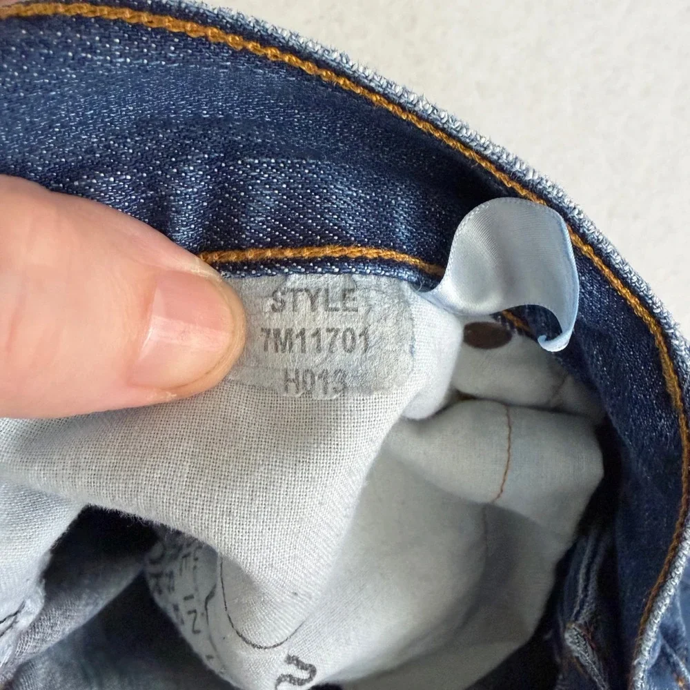 Lucky Brand Made in USA 221 Original Bootcut Jeans White Oak Cone Denim 36/30